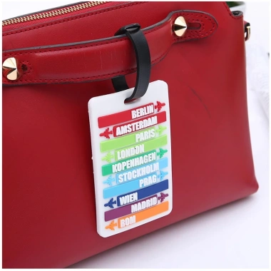 Thẻ Hành Lý Nametag Dày Địa Điểm Du Lịch Cho Vali Balo - Chống Thất Lạc Shine House 4 Thẻ Hành Lý Nametag Dày Địa Điểm Du Lịch Cho Vali Balo - Chống Thất Lạc Shine House 4