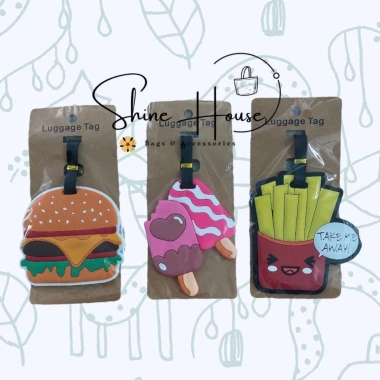 Thẻ Hành Lý Nametag Hình Fastfood Siêu Dễ Thương - Shine House Giá 38.000₫
