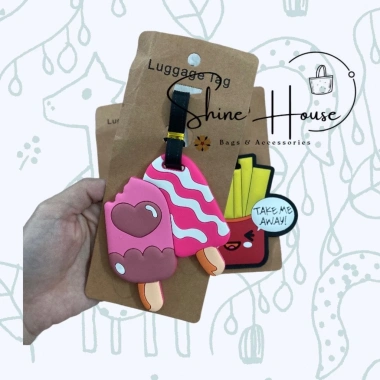 Thẻ Hành Lý Nametag Hình Fastfood Siêu Dễ Thương - Shine House Giá 38.000₫