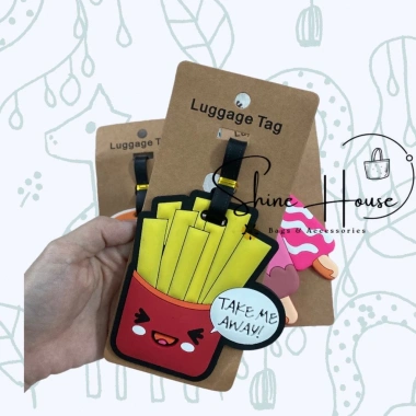Thẻ Hành Lý Nametag Hình Fastfood Siêu Dễ Thương - Shine House Giá 38.000₫