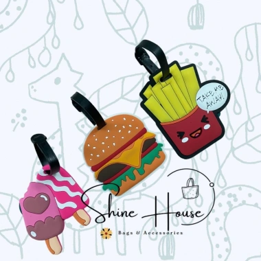Thẻ Hành Lý Nametag Hình Fastfood Siêu Dễ Thương - Shine House Giá 38.000₫