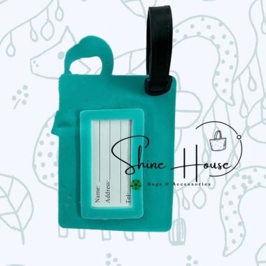 Thẻ Hành Lý Nametag Hồng Hạc Dễ Thương - Shine House Giá Ưu Đãi 38.000 VND