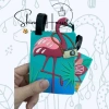 Thẻ Hành Lý Nametag Hồng Hạc Dễ Thương - Shine House Giá Ưu Đãi 38.000 VND 10
