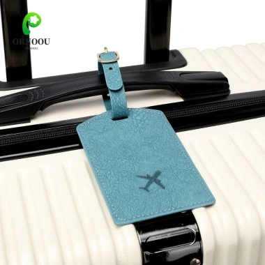 Thẻ hành lý ORNOOU Pu - Nhãn địa chỉ máy bay, Vali, Thẻ ký gửi du lịch, giá ưu đãi 56.376đ