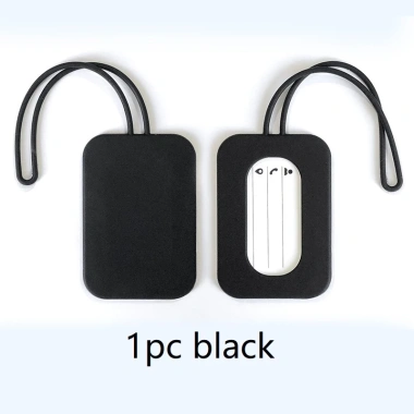 Thẻ hành lý silicon linh hoạt 9 màu - Nhãn ID, hộp đựng thẻ tên cho vali, ba lô, túi du lịch
