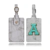 Thẻ hành lý xám chống mất, logo thêu xanh - Nhận diện nhanh, giá chỉ 30.941₫ 4