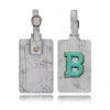 Thẻ hành lý xám chống mất, logo thêu xanh - Nhận diện nhanh, giá chỉ 30.941₫ 5