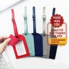 Thẻ name tag hành lý da PU chống nước gắn vali balo thiết kế pastel thời trang xinh xắn TAG06 giá 32.000 VND