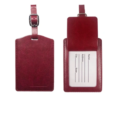 Thẻ Name Tag Hành Lý Du Lịch Gắn Vali Da PU Chống Nước Thiết Kế Tiện Lợi Màu Pastel 36k 5 Thẻ Name Tag Hành Lý Du Lịch Gắn Vali Da PU Chống Nước Thiết Kế Tiện Lợi Màu Pastel 36k 5