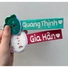 Thẻ Nametag Thêu Tên Mặt Gấu - Tag Treo Con Vật Yêu Cầu, Cặp Cho Bé, Giá 70.000₫ 7