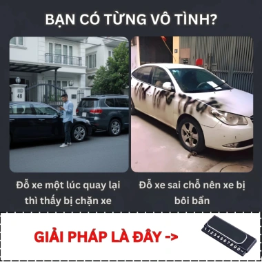 Thẻ số điện thoại ôtô đặt Taplo, đỗ xe tạm thời, đóng/mở dễ dàng Giá chỉ 97.340₫