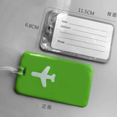 Thẻ Tag Vali Du Lịch Sillicon Dẻo Chống Thất Lạc - Dễ Thương Nhiều Màu Sắc, Giá 25.000 VND 9