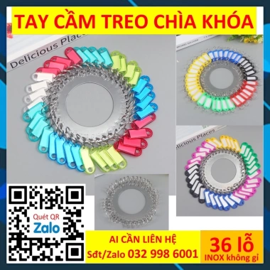 Thẻ Tên Ghi Nhớ SQ-3.308 - Móc Chìa Khóa 30 Lỗ, Đánh Dấu Số, Phù Hợp Valy Hành Lý, Giá 50.000 VND