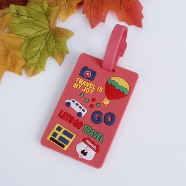 Thẻ tên hành lý có dây đeo - Tag tên, vali, balo bé, chống mất, chỉ 25.000đ 5