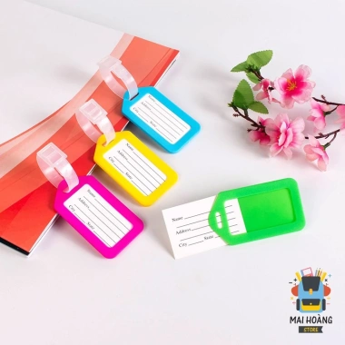 Thẻ tên hành lý Name tag vali - An toàn, nhanh gọn, phù hợp du lịch, công tác, học tập, đi làm - Giá chỉ 12.000₫