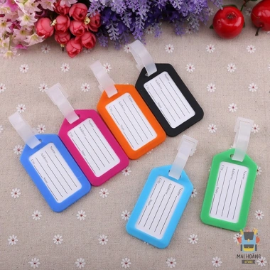 Thẻ tên hành lý Name tag vali - An toàn, nhanh gọn, phù hợp du lịch, công tác, học tập, đi làm - Giá chỉ 12.000₫ 8 Thẻ tên hành lý Name tag vali - An toàn, nhanh gọn, phù hợp du lịch, công tác, học tập, đi làm - Giá chỉ 12.000₫ 8