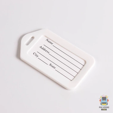 Thẻ tên hành lý Name tag vali - An toàn, nhanh gọn, phù hợp du lịch, công tác, học tập, đi làm - Giá chỉ 12.000₫ 10 Thẻ tên hành lý Name tag vali - An toàn, nhanh gọn, phù hợp du lịch, công tác, học tập, đi làm - Giá chỉ 12.000₫ 10