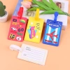 Thẻ tên hành lý PVC cao cấp Name tag vali an toàn, thiết kế hình kute, giảm giá 22% chỉ 9.000₫ 5