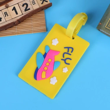Thẻ tên hành lý PVC cao cấp Name tag vali an toàn, thiết kế hình kute, giảm giá 22% chỉ 9.000₫ 9