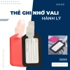 Thẻ Tên Treo Vali Hành Lý Mame Tag 9x5cm - Đánh Giấu Chìa Khóa, Dây Đeo Bảo Mật 11.000đ 2
