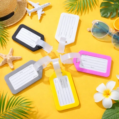 Thẻ Tên Vali Du Lịch Nhựa Dẻo Bền Nhẹ - Ghi Tên Hành Lý Chỉ 20.000