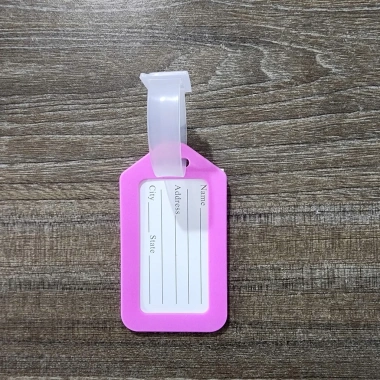 Thẻ Tên Vali Du Lịch Nhựa Dẻo Bền Nhẹ - Ghi Tên Hành Lý Chỉ 20.000