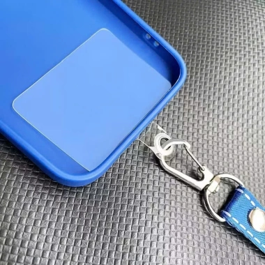 Thẻ Treo Dây Điện Thoại Trong Suốt Chống Thất Lạc, Tiện Lợi, Tháo Rời - Giá 7.000đ 3