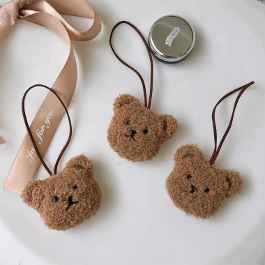 Thẻ treo Gấu Thêu - Gắn Bình Sữa, Dây Đeo Túi Xách, Ghi Tên Trẻ, 10.000 VND