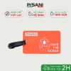 Thẻ treo hành lý MIAGO STO S Orange - Nhựa dẻo dễ vệ sinh, giá ưu đãi 129k