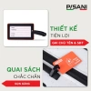 Thẻ treo hành lý MIAGO STO S Orange - Nhựa dẻo dễ vệ sinh, giá ưu đãi 129k 3