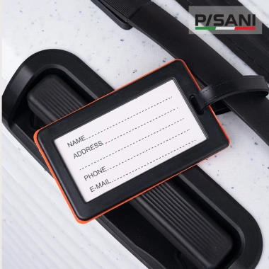 Thẻ treo hành lý MIAGO STO S Orange - Nhựa dẻo dễ vệ sinh, giá ưu đãi 129k