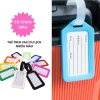 Thẻ treo hành lý nhựa chống mất, có dây đeo - Bảo vệ hành lý, giá chỉ 8.000đ