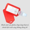 Thẻ treo vali du lịch cho bé - Túi xách nhựa đa màu, dây đeo, giá chỉ 3.000₫ 5