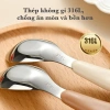 Thìa ăn dặm inox 316 cao cấp, cán cầm PP an toàn, kèm hộp đựng - giảm giá 30k 3