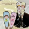 Thìa ăn trẻ em inox 304 kiểu yuanbao cao cấp – hoạt hình dễ thương, an toàn, bền đẹp 5