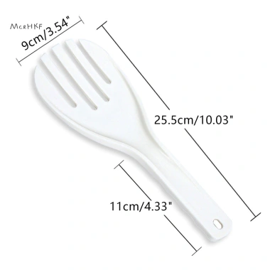 Thìa Cơm Nhựa Dày Chống Dính - Tiện Ích Nhà Bếp, Cuộn Tay, Giá 33.693 VND