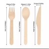 Thìa Gỗ & Muỗng Gỗ Dài 16cm Dùng 1 Lần Loại Thường B - Môi Trường Xanh T2ECOGREEN 9
