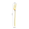 Thìa Muỗng Nĩa inox mạ vàng Thìa cà phê muỗng trà dài không gỉ giá 18.000đ 5