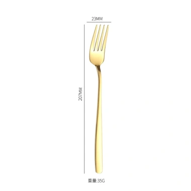 Thìa Muỗng Nĩa inox mạ vàng Thìa cà phê muỗng trà dài không gỉ giá 18.000đ 5