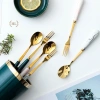Thìa & Nĩa Inox Cán Sứ Hoa Hồng Size Bé - Không ăn mòn, Giá ưu đãi 8.000₫ 4