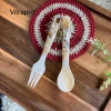 Thìa Nĩa Trái Khảm Màu Sữa Đẹp - Giá Chỉ 33.000₫, Giảm Giá Đặc Biệt 7