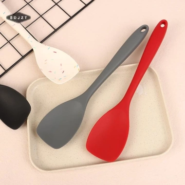 Thìa silicon chịu nhiệt, chống dính - Cạo nướng bánh, khuấy salad - 52.910₫