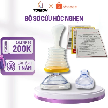 Thiết Bị Sơ Cứu Hút Dị Vật LIFEVAC - Chống Ngạt Cho Bé & Người Lớn Giá 400k