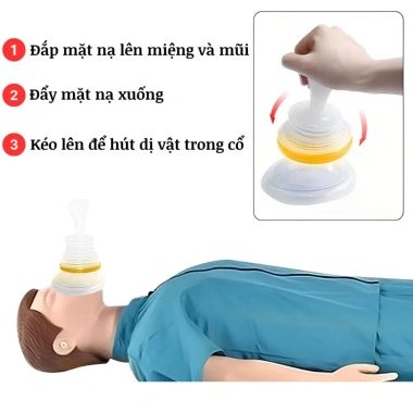 Thiết Bị Sơ Cứu Hút Dị Vật LIFEVAC - Chống Ngạt Cho Bé & Người Lớn Giá 400k