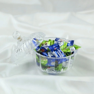 Thố Đựng Hạt Dưa Vinh Nam Nhựa PS Trong Suốt Sang Trọng - Giá 25.000đ