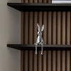 Thỏ tai dài ngồi sứ sang trọng - decor độc đáo cho giá sách, kệ tủ, chỉ 129.000 VND 4