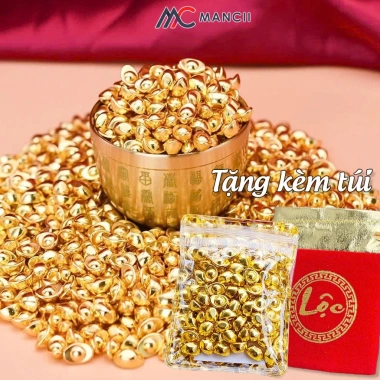 Thỏi vàng & bạc thần tài mini phong thủy - Tăng tài lộc, may mắn, chỉ 27.000đ