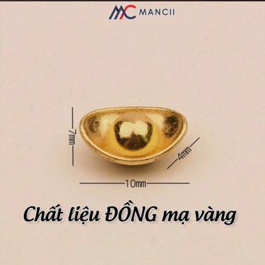 Thỏi vàng & bạc thần tài mini phong thủy - Tăng tài lộc, may mắn, chỉ 27.000đ 3 Thỏi vàng & bạc thần tài mini phong thủy - Tăng tài lộc, may mắn, chỉ 27.000đ 3