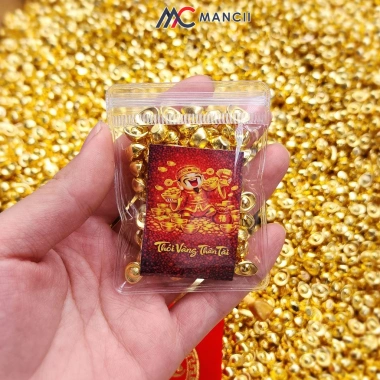 Thỏi vàng & bạc thần tài mini phong thủy - Tăng tài lộc, may mắn, chỉ 27.000đ