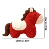 Thú Bông Ngựa Đỏ 55cm Siêu Cưng - Gấu Bông Ngựa Bính Ngọ Cute Hot Trend Giá 205k 4